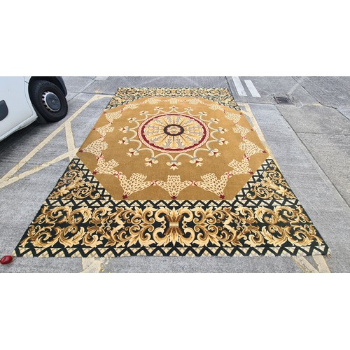 755 - Star lot :A fabulous commission carpet never used was made especially for a super yacht but never in...