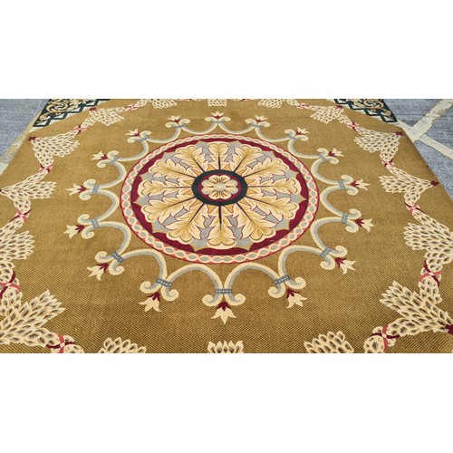 755 - Star lot :A fabulous commission carpet never used was made especially for a super yacht but never in... 