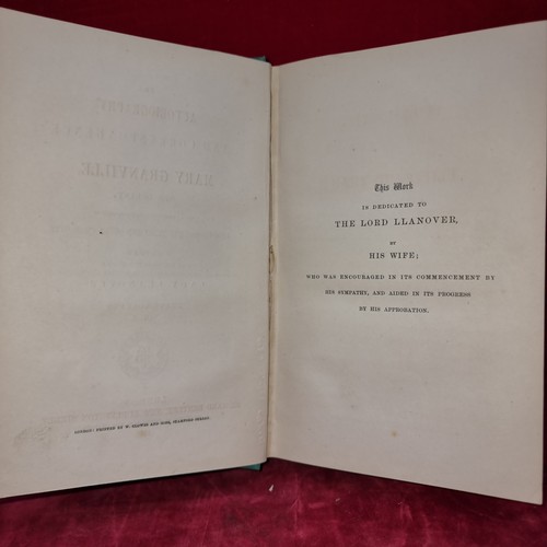 335 - Three Volumes of hardcover 'The Life and Correspondence of Mary Granville' dating from 1861.