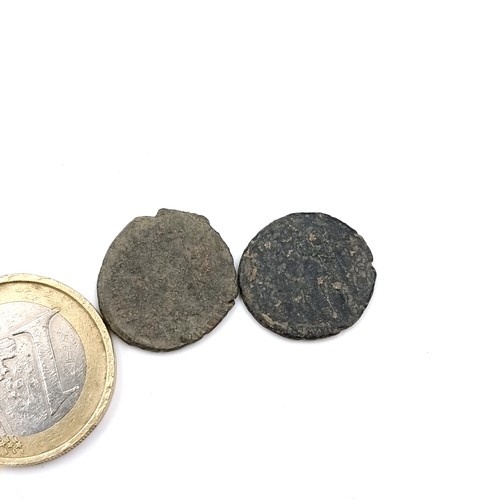 530 - Two original Roman Coins including Constantine I The Great (306-337), and Constantine II (337-340).