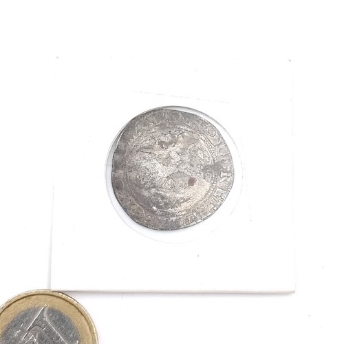 639 - A sterling Silver 17th century hammered coin.