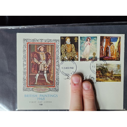 845 - A wonderful collection of Great Britain and intranational first day covers dating continually from t... 