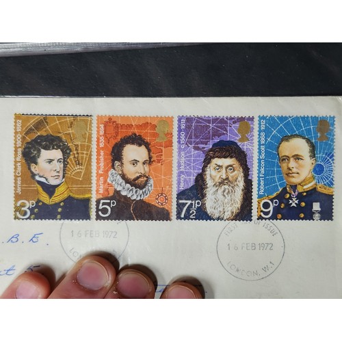 845 - A wonderful collection of Great Britain and intranational first day covers dating continually from t... 