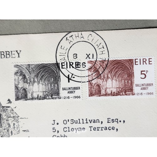 1324 - A folder with Irish First Day Covers featuring a first class High Value Collection of Approximately ... 