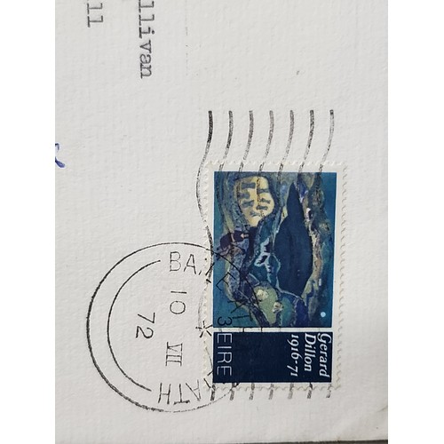 1324 - A folder with Irish First Day Covers featuring a first class High Value Collection of Approximately ... 