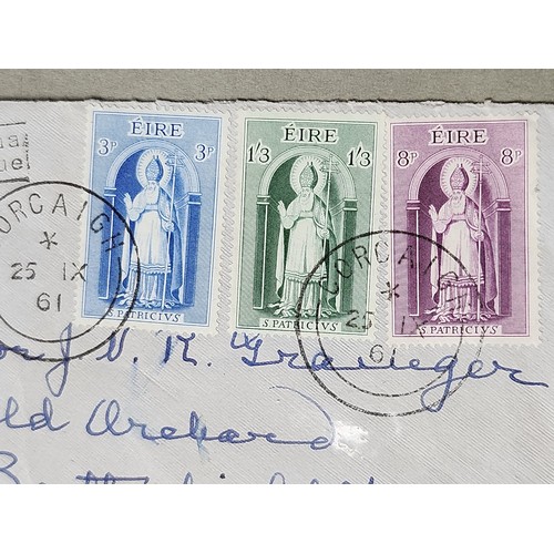 1324 - A folder with Irish First Day Covers featuring a first class High Value Collection of Approximately ... 