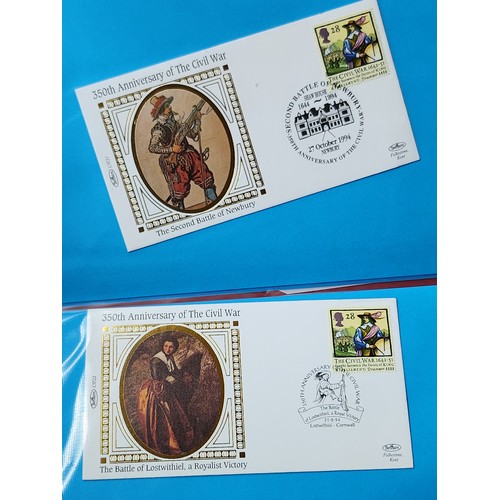 1323 - A Fine collection of British and world commemorative, First day covers. Includes a fine set of 24 in... 