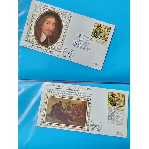 1323 - A Fine collection of British and world commemorative, First day covers. Includes a fine set of 24 in... 