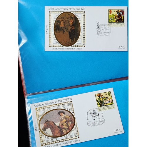 1323 - A Fine collection of British and world commemorative, First day covers. Includes a fine set of 24 in... 