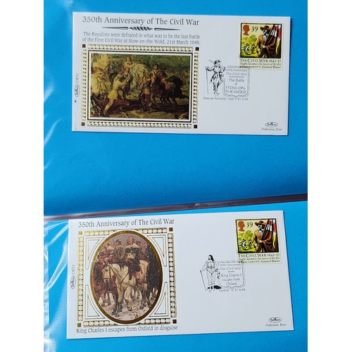 1323 - A Fine collection of British and world commemorative, First day covers. Includes a fine set of 24 in... 