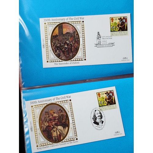 1323 - A Fine collection of British and world commemorative, First day covers. Includes a fine set of 24 in... 