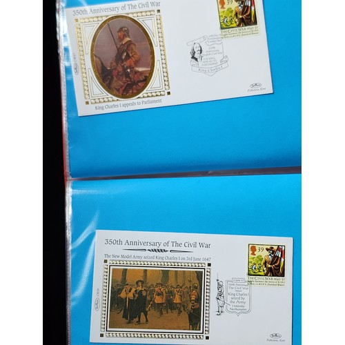 1323 - A Fine collection of British and world commemorative, First day covers. Includes a fine set of 24 in... 