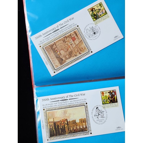 1323 - A Fine collection of British and world commemorative, First day covers. Includes a fine set of 24 in... 