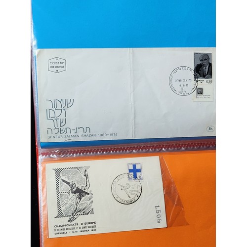 1323 - A Fine collection of British and world commemorative, First day covers. Includes a fine set of 24 in... 