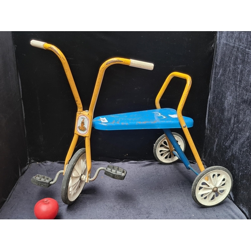 284 - A vintage Raleigh blue Kids 1960s Tricycle.