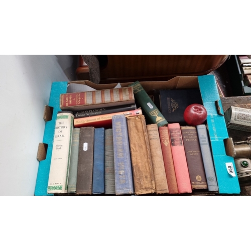 950 - Mixed lot of vintage and antique books, including 