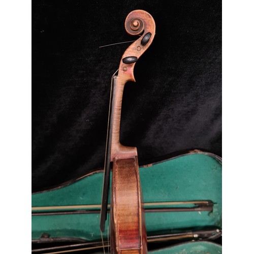 116 - Star Lot : An antique violin with 