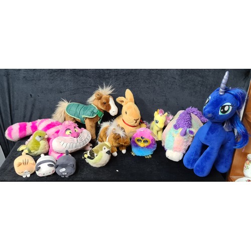 794 - A box comprising of childrens toys including Shopkins and My Little Pony examples, and a large colle... 