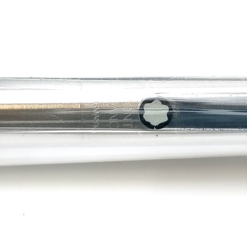 39 - Star Lot : An unused Mont Blanc ballpoint pen with Mont Blanc markings. Comes in original box with i... 