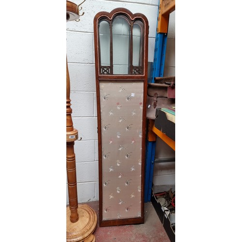 650 - Super Star Lot : A gorgeous and elegant Edwardian antique mahogany three fold screen room divider. F... 