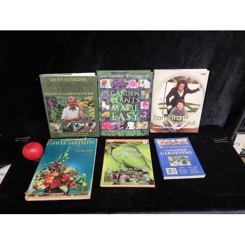 215 - Six books of gardening interest including 