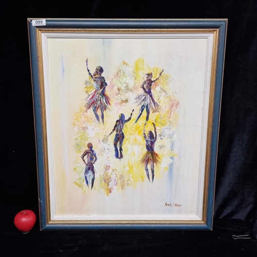 98 - Star Lot: 'Norah O'Connor' (Irish) An original 'Norah O'Connor' (Irish) oil on canvas painting title... 