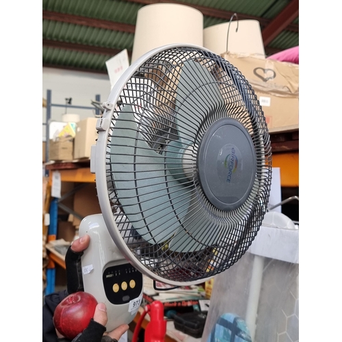 973 - Wall Fan, 30 cm, Model W329RMN, 220-240V, 45W, branded 