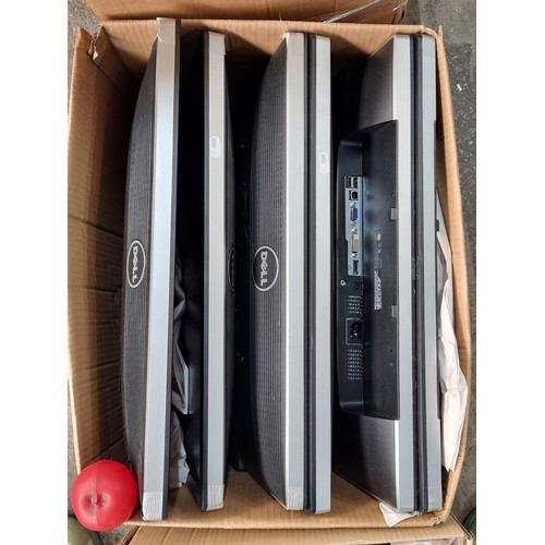 1081 - A box of 6 DELL LCD 24