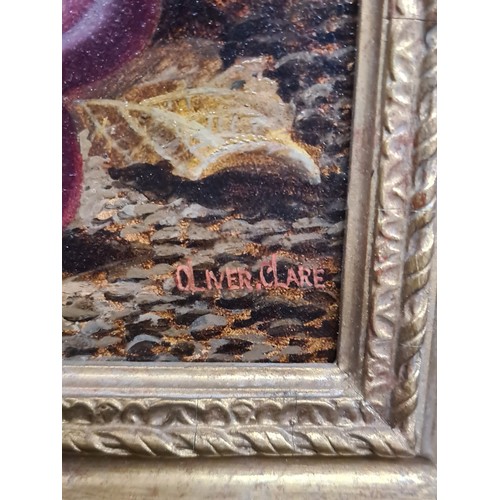 65 - Star Lot: Oliver Clare (British, b.1853 - d.1927) A fine original Oliver Clarke oil on board paintin... 