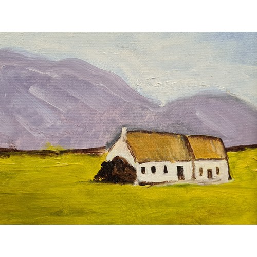 68 - Star Lot: Patrick Murphy (Irish, Contemporary). A fabulous original oil on board painting by well kn... 