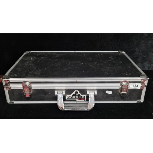 184 - A fantastic Gorilla Cases high quality and robust case for  the professional club DJ, home DJ, mobil... 