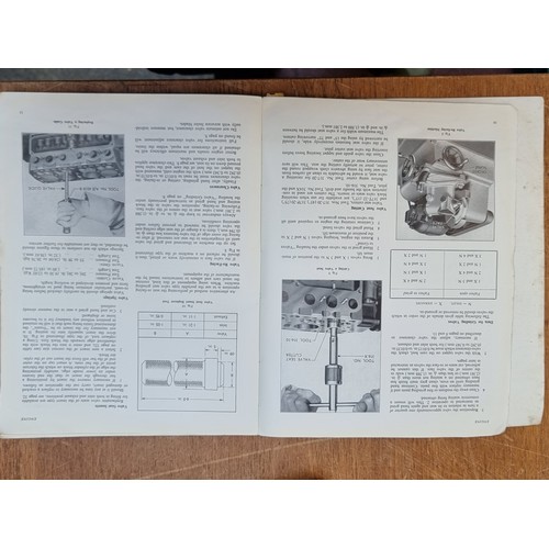 313 - A vintage Ford car and van repair manual. 'To assist in the efficient repair and maintenance of Angl... 