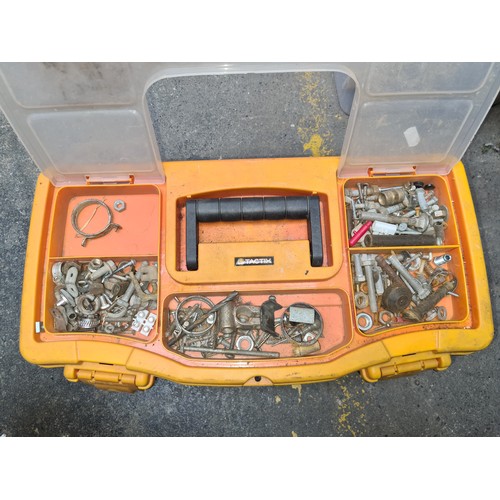 706 - A TacTax tool box  and contents.