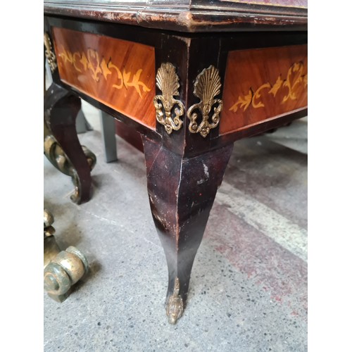 725 - Star lot : A fabulous Victorian style twin stool with a top opening to reveal a storage compartment.... 