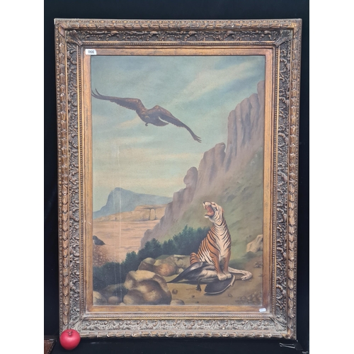 66 - Star Lot: A brilliant early 20th century original oil on canvas painting after 'Jean Leon Gerome' ti... 