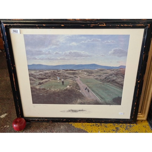 962 - A large high quality limited edition 111 / 600 print titled 'Waterville 12th, Co.Kerry' by 'Peter Mu... 