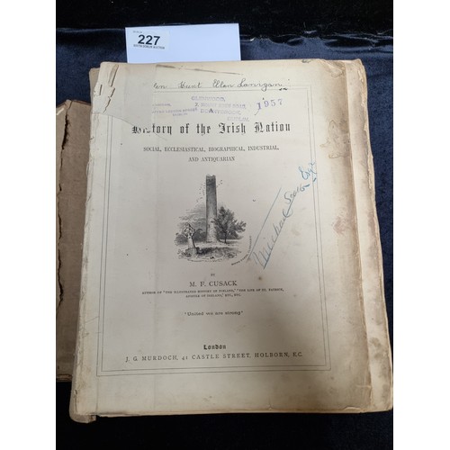 227 - Star Lot : An antique book of 