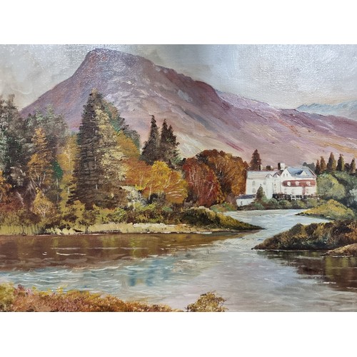 63 - Star Lot: James McDonald A wonderful large original 'James McDonald' oil on canvas painting titled '... 