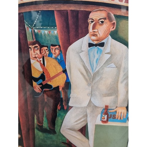 77 - Star Lot: A series of five Graham Knuttel giclee prints. Features 'An Taoiseach Jack Lynch' 'An Taoi... 