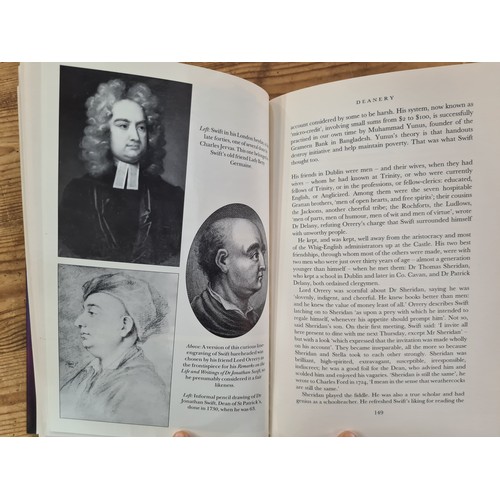 168 - A signed first edition hardback book titled 'Jonathan Swift' by Victoria Glendinning. Hand signed by... 