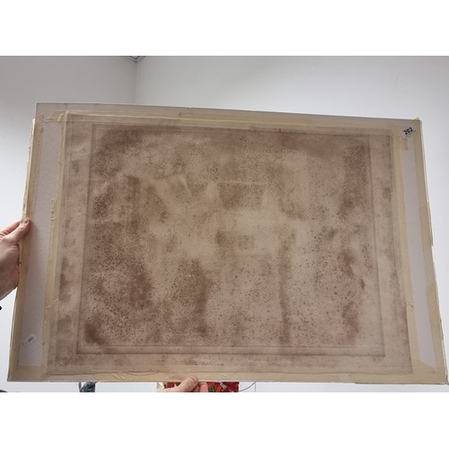 202 - Star Lot: An enchanting original etching after 'Julien Celos'. Features a 1920s Parisian street scen... 