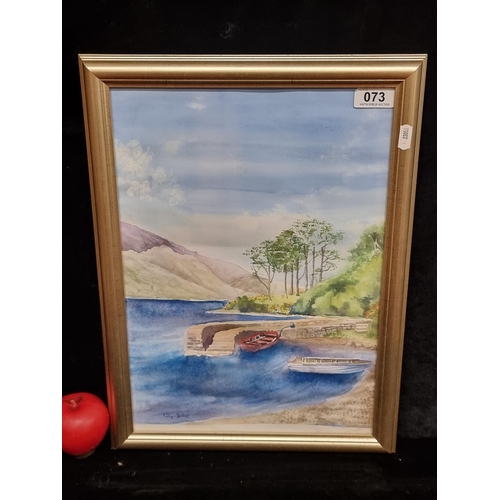 73 - A high quality print of a watercolour painting originally by Wyn Beere (Irish, 20th century). Featur... 