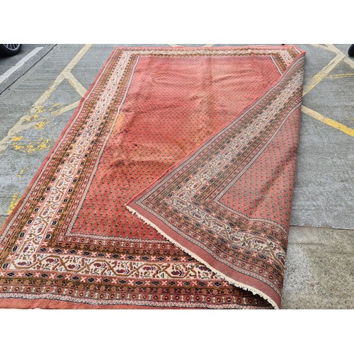 694 - Super Star Lot: A super example of a very large quality hand knotted Indian rug. Would brighten up a... 