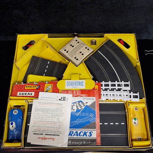 224 - A brilliant vintage early Scalextric Competition Car Series. Model No C.M.3 Made in England by Minim... 