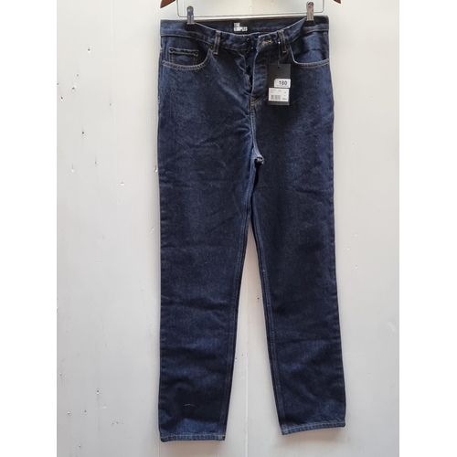 180 - A brand new pair of designer 'The Kooples' straight carryover jeans. In BLU05, size 29. RRP: €165. N... 