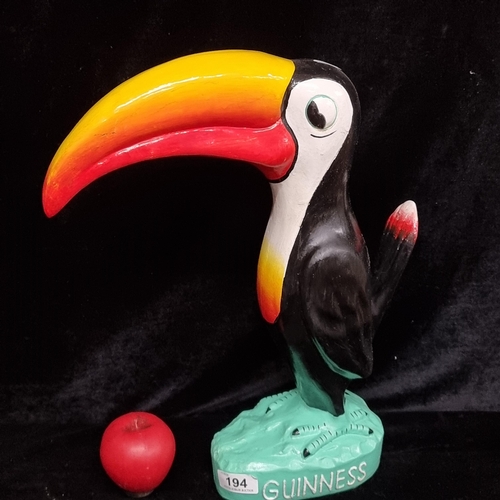 194 - A large Guinness advertising figure depicting the iconic toucan.