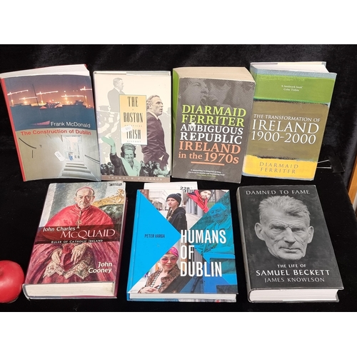 228 - Seven fascinating Irish themed books including titles 