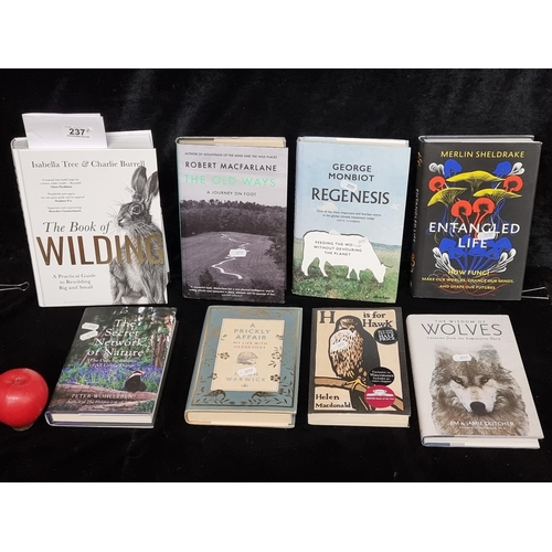 237 - Eight fascinating books of an outdoor and nature interest including 