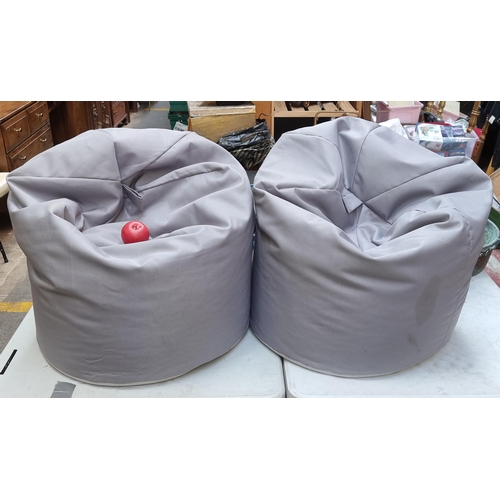 352 - A pair of KaiKoo bean bags. Similar selling for €34.95+ each  on their website.