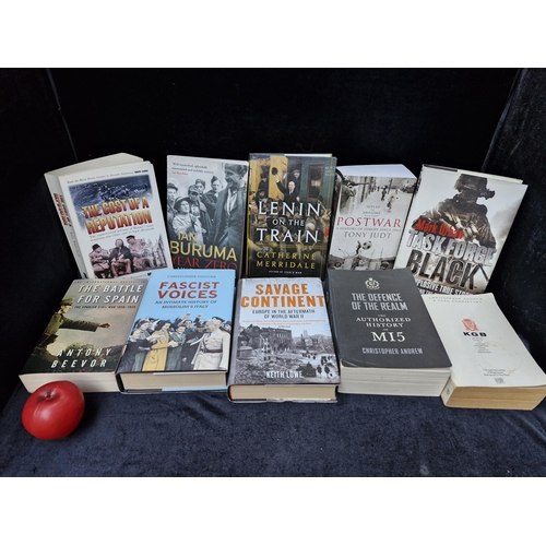 365 - A selection of books on modern history of Europe including Year Zero - A History of 1945, Post War -... 